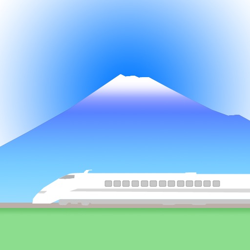 The landscape from Tokaido Shinkansen (for iPhone4)