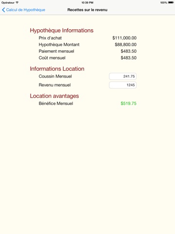 Mortgage+ Free screenshot 4