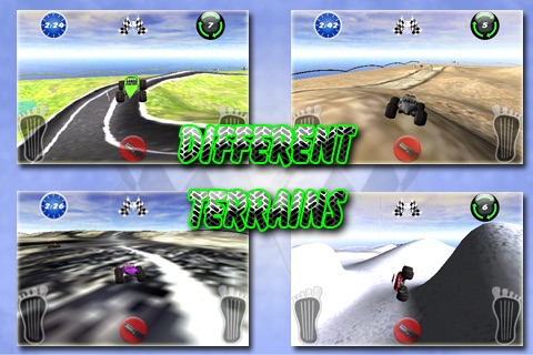 Burning Tracks Lite Off Road Racing screenshot 2