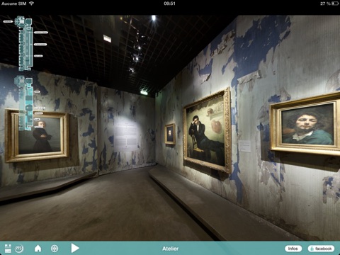 Visite guidée 360° de l’exposition Bohèmes, Grand Palais, Paris. screenshot 3