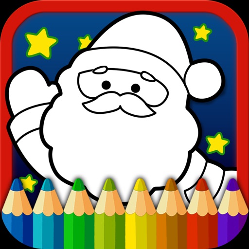 Christmas Coloring Book HD iOS App