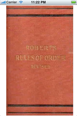 Robert's Rules of Order by Henry M. Robert-Metabook screenshot 2