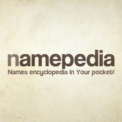 Namepedia - Names encyclopedia in Your pocket