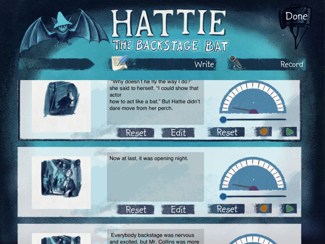 Hattie, the Backstage Bat: vintage children's tale by 