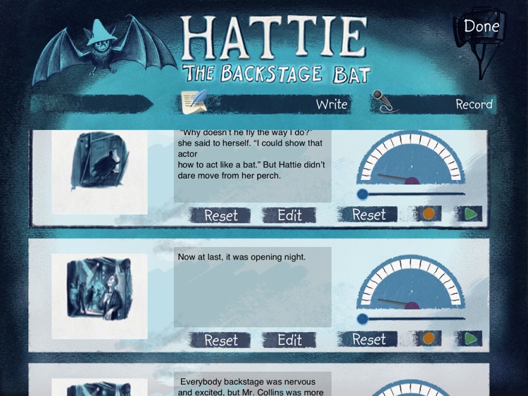 Hattie, the Backstage Bat: vintage children's tale by "Corduroy" author Don Freeman ("Lite" version by Auryn Apps) screenshot-3