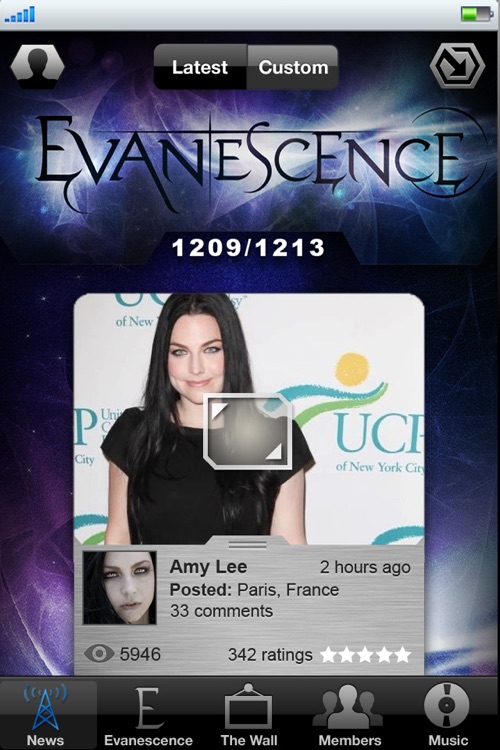 Evanescence: Mobile Backstage