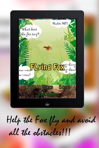 Sky Flying Fox - What does the fox Say? screenshot 2