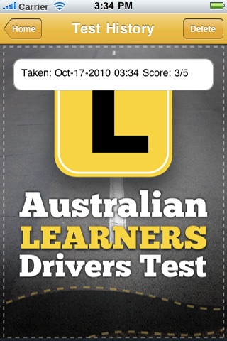 Australian Learner Drivers Test screenshot 4