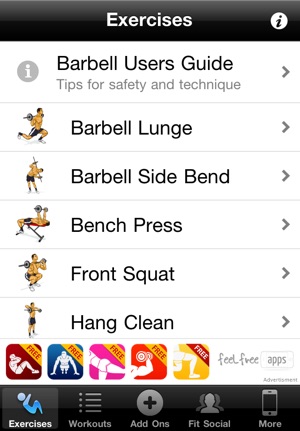 Barbell Workouts Free