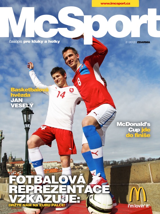 McSport časopis společnosti McDonald´s pro kluky a holky