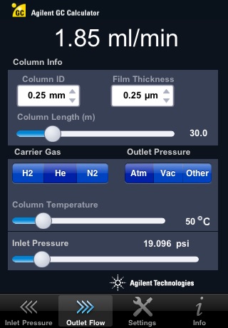 GC Calculator screenshot 2