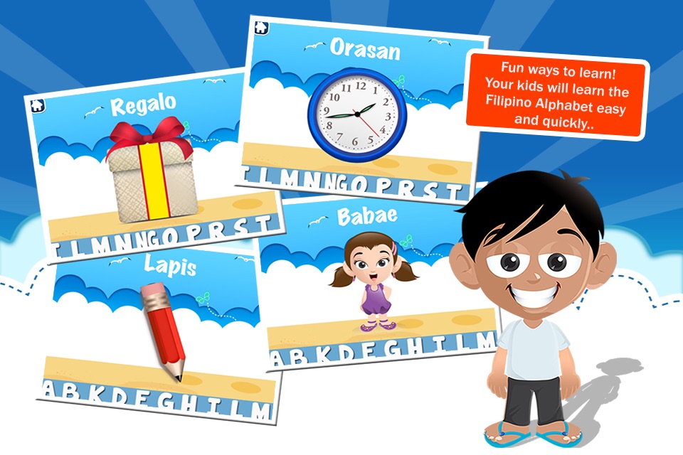 Abakada - Learn the Tagalog Alphabet screenshot 2