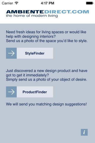 DesignFinder by AmbienteDirect.com screenshot 2