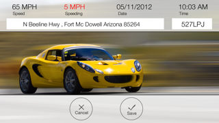 Speed gun to measure vehicle speed Screenshot 2