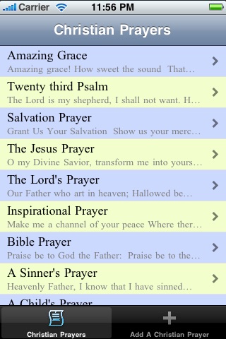 Christian Prayers - Growing List of Christian Prayers screenshot 2