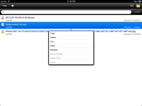 File Cloud (Download and Manage File for Dropbox, Gmail, Facebook, Skydrive) screenshot 4