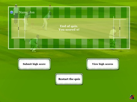Big Cricket Quiz HD Lite screenshot 3