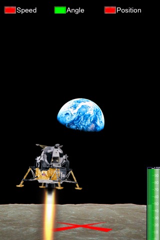 ApolloXI (XIII) Lunar Lander Simulation screenshot 3