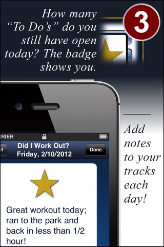 TraxItAll – A Goal Setting, Motivational, Habits Building, and All-in-One Daily Log / Tracking System screenshot 3