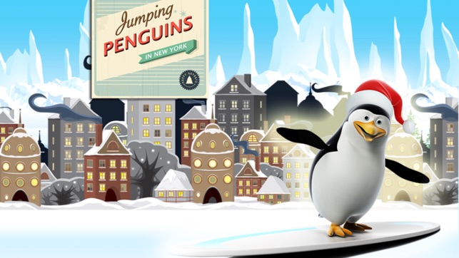 Flying Penguins in New York Free - The crazy birds sliding o(圖2)-速報App