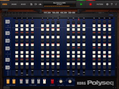 KORG iPolysix for iPad screenshot 2
