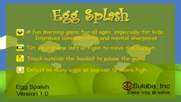 Game screenshot Egg Splash - Touch & Catch Focus Game App for iOS apk