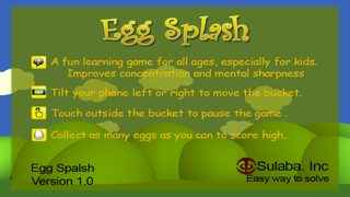 How to cancel & delete Egg Splash - Touch & Catch Focus Game App for iOS from iphone & ipad 2