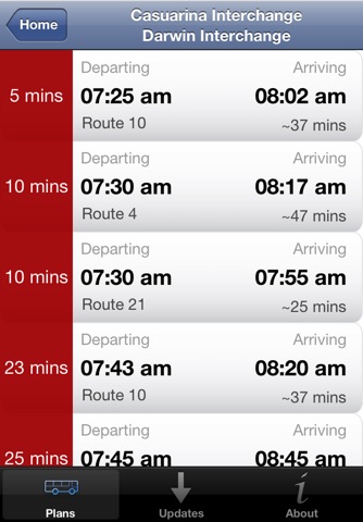 NT Time Table Lite screenshot 2