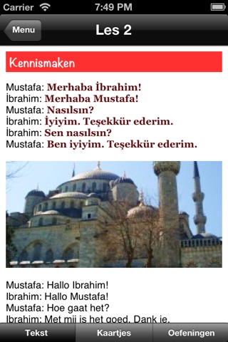 Lesexpres Turks screenshot 2