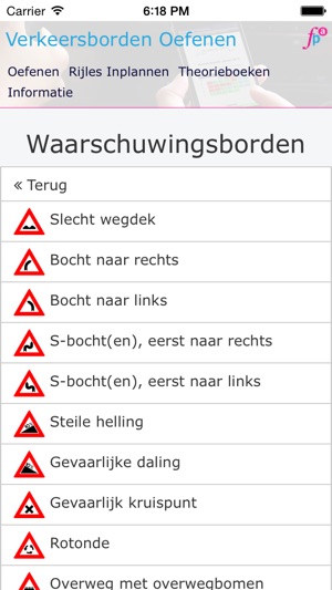 Gratis Verkeersborden Oefenen(圖2)-速報App