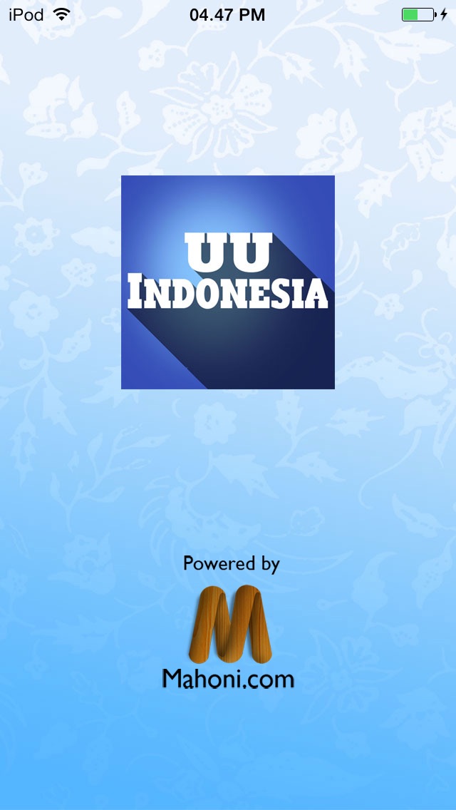 UU Indonesia iPhone UU Indonesia iPhone