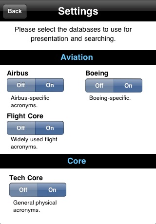 Flight Acronyms screenshot 2