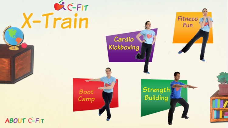 C-Fit XTrain - Classroom Fitness