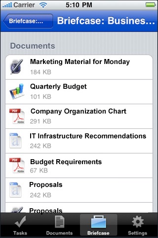 Aderium Companion for Zimbra screenshot 2