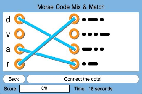 Morse Code Driller screenshot 3