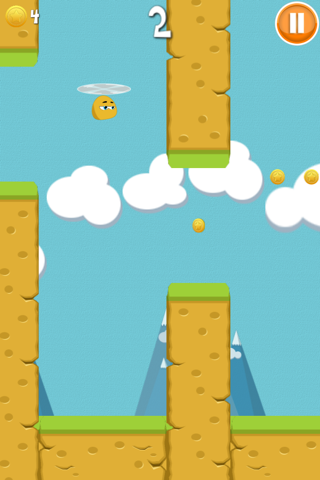 Twirly Bird: Big Blue Mountain Flappy Rescue screenshot 3