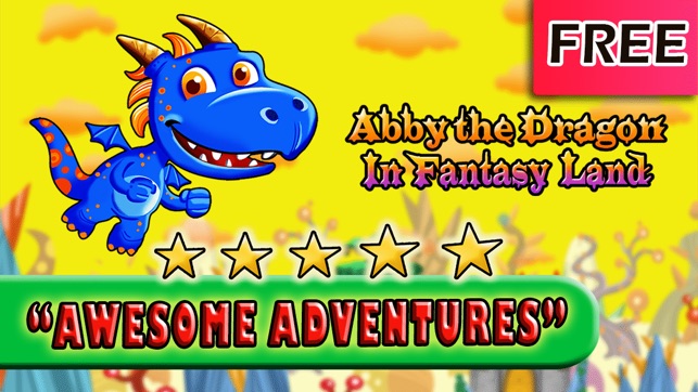 Abby The Dragon - Fun Action Adventure Game for Kids and Gir(圖1)-速報App