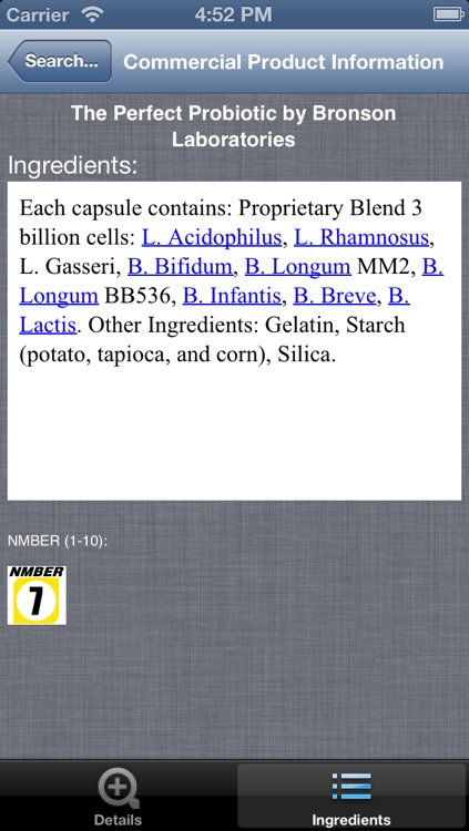 Natural Medicines Comprehensive Database screenshot-4