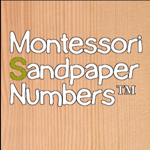 Montessori Sandpaper Numbers for iPad