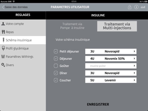 Diamon - Monitoring du diabète screenshot 3