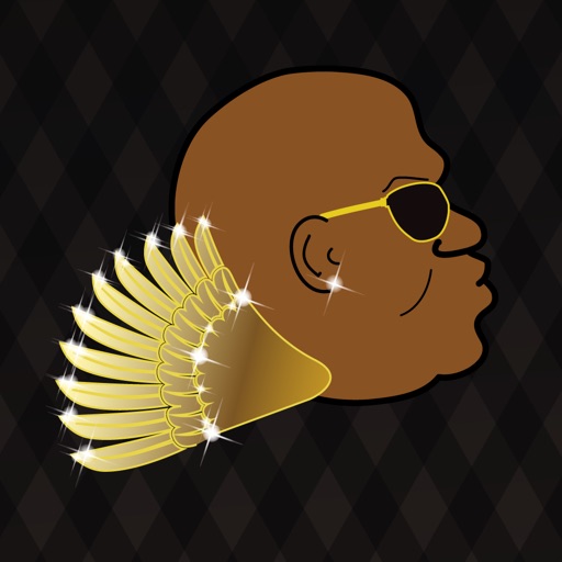 Bling Bird - Tiny flappy flyer collect hundred dollar bills Icon