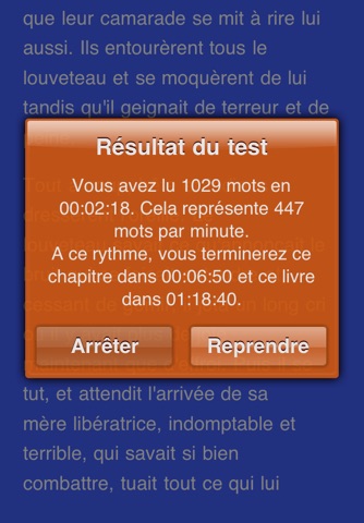 QuickReader Français screenshot 3