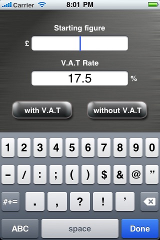 V.A.T. Calc Free screenshot 2