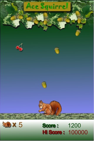 Ace Squirrel Nut Catcher FREE Version. screenshot 3