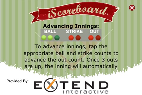 iScoreBoard Baseball