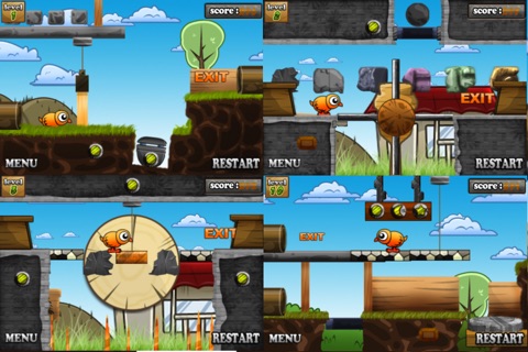 Big Eyed Bird Adventure Lite screenshot 3