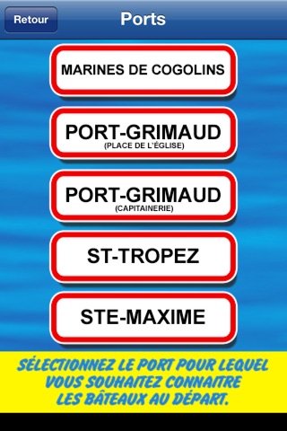 Navette-bateau screenshot 4