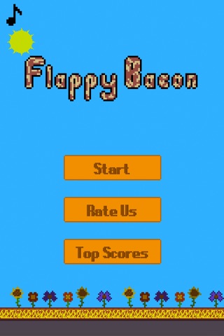 Flappy Bacon - when pigs fly screenshot 3