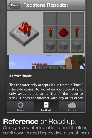 Minepedia screenshot 2