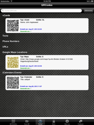 QR Code Generate iPad Edition screenshot 4